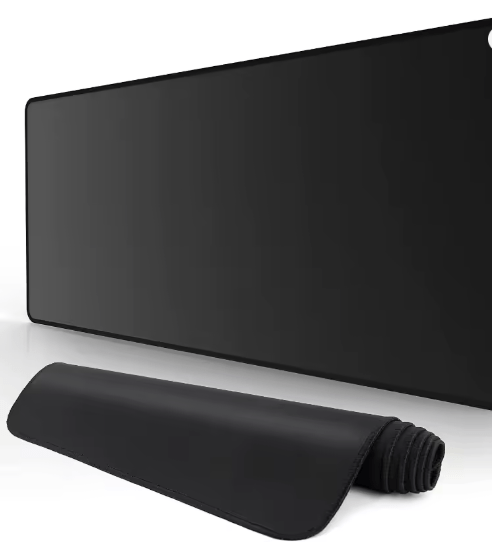 Alfombrilla de ratón de goma negra Simple, antideslizante, impermeable, de escritorio - Quierox - Tienda Online