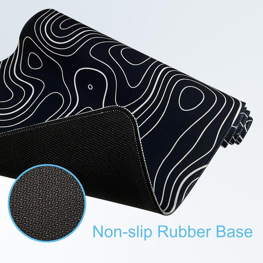 Alfombrilla de ratón grande para juegos de 35,4 x 15,7 pulgadas con borde cosido - Quierox - Tienda Online