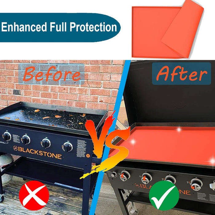 Alfombrilla de silicona de 36" para la superficie de la plancha Blackstone - Quierox - Tienda Online