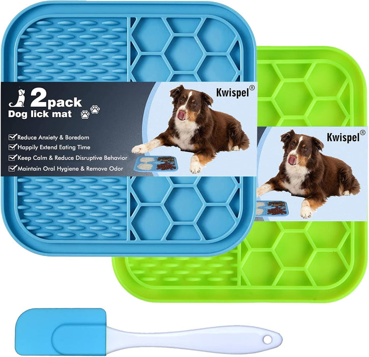 Alfombrilla para lamer perros y gatos, 2 unidades - Quierox - Tienda Online