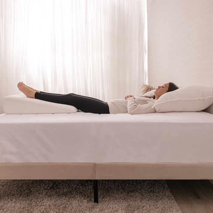 Almohada de cuña Milliard con cubierta de espuma viscoelástica, almohada de cuña - Quierox - Tienda Online