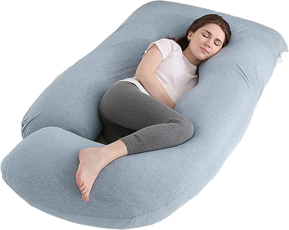 Almohada de Embarazo en Forma de J, Almohada de Embarazo Refrescante de Verano - Quierox - Tienda Online