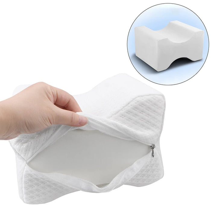 Almohada de espuma viscoelástica para rodillas lateral para dormir - Quierox - Tienda Online