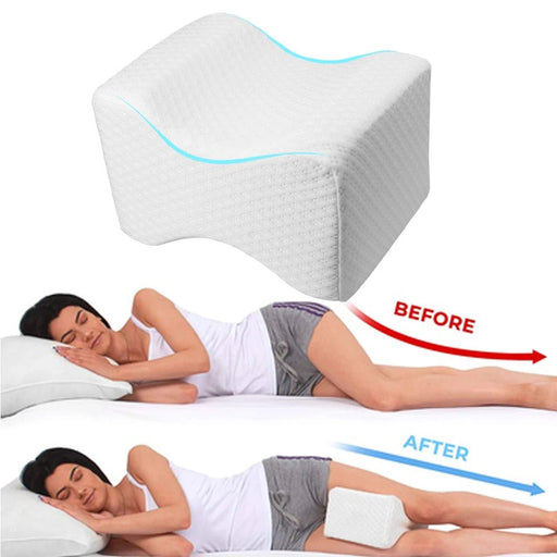 Almohada de espuma viscoelástica para rodillas lateral para dormir - Quierox - Tienda Online