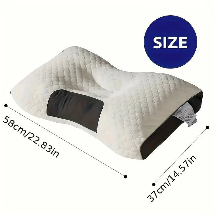 Almohada Ergonómica para el Cuello para Dormir - Soporte de Contorno Ajustable, Suave - Quierox - Tienda Online
