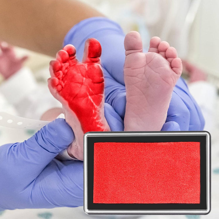 Almohadilla de tinta para huellas de bebés, segura, reutilizable, significativa y fácil de limpiar - Quierox - Tienda Online