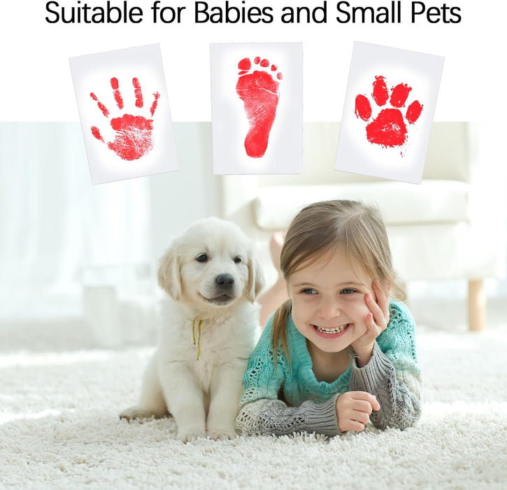 Almohadilla de tinta para huellas de bebés, segura, reutilizable, significativa y fácil de limpiar - Quierox - Tienda Online