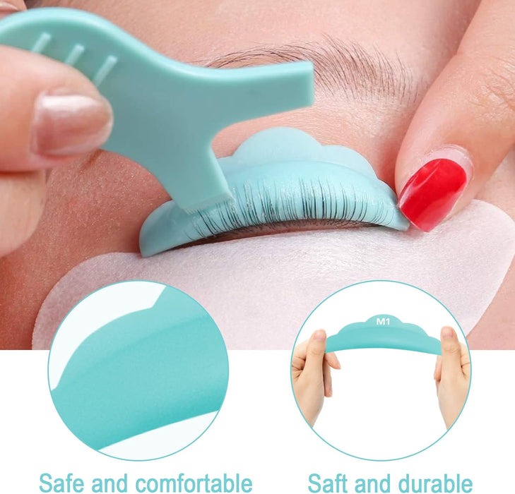 Almohadillas de silicona para permanente de pestañas verdes - Quierox - Tienda Online