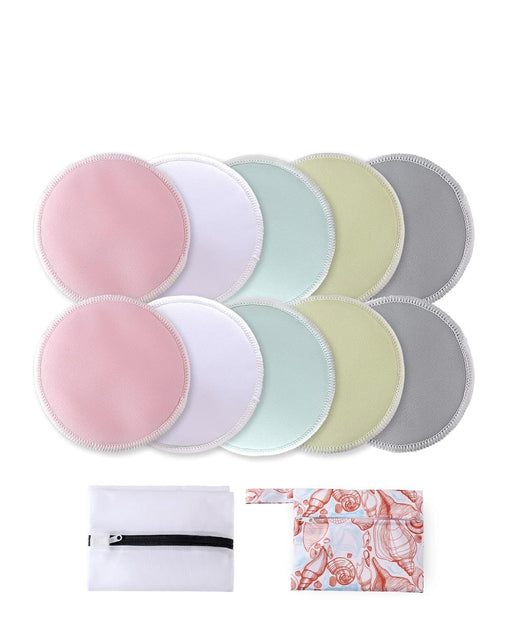 Almohadillas para el pecho, 10 almohadillas de lactancia reutilizables - Quierox - Tienda Online
