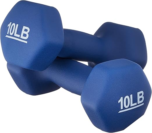 Amazon Basics Mancuernas de neopreno para ejercicio y tonificación muscular. - Quierox - Tienda Online