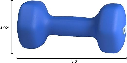 Amazon Basics Mancuernas de neopreno para ejercicio y tonificación muscular. - Quierox - Tienda Online