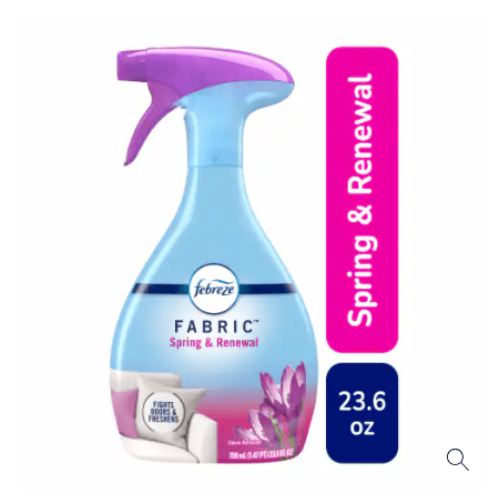 Ambientador textil Febreze para eliminar olores, Primavera y Renovación, 799 ml - Quierox - Tienda Online