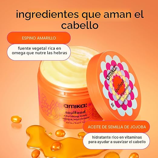 amika soulfood mascarilla nutritiva - Quierox - Tienda Online