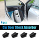 Amortiguador de goma para puerta de coche (4 unidades, 10 mm), color negro - Quierox - Tienda Online