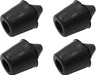 Amortiguador de goma para puerta de coche (4 unidades, 10 mm), color negro - Quierox - Tienda Online