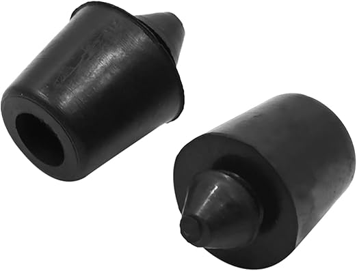 Amortiguador de goma para puerta de coche (4 unidades, 10 mm), color negro - Quierox - Tienda Online