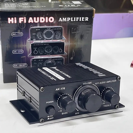 Amplificador de Potencia Mini AK - 170 para Coche, Motocicleta - Quierox - Tienda Online