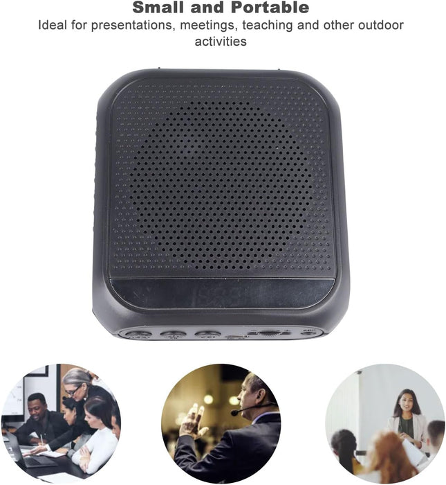 Amplificador de voz portátil, amplificador de voz para profesores con micrófono - Quierox - Tienda Online