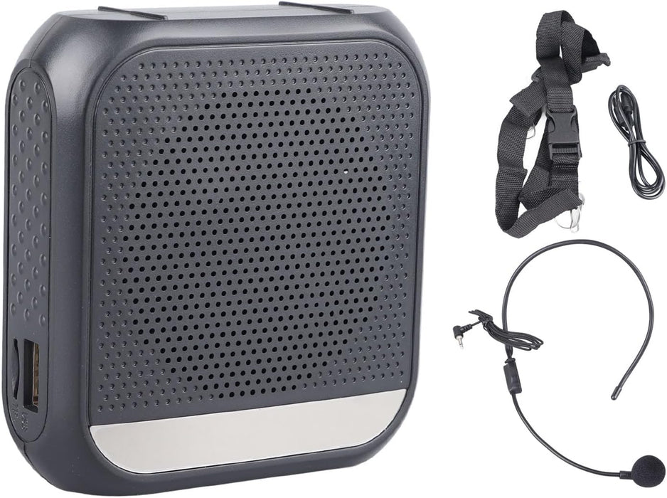 Amplificador de voz portátil, amplificador de voz para profesores con micrófono - Quierox - Tienda Online