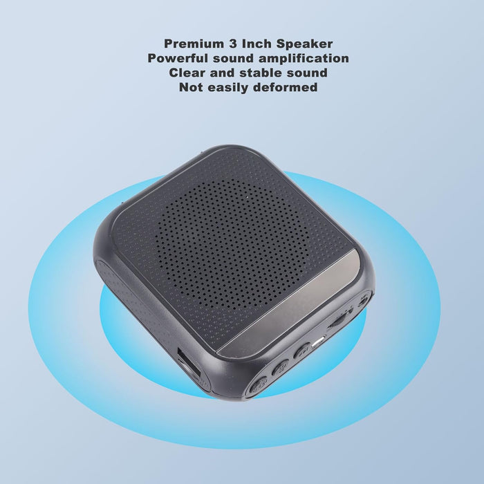 Amplificador de voz portátil, amplificador de voz para profesores con micrófono - Quierox - Tienda Online