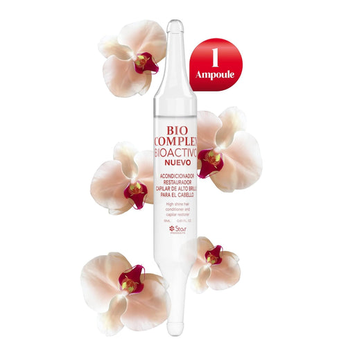 Ampolla Bio Complex de Dominican Hair Product para un cabello brillante y reestructurado, 18ml - Quierox - Tienda Online