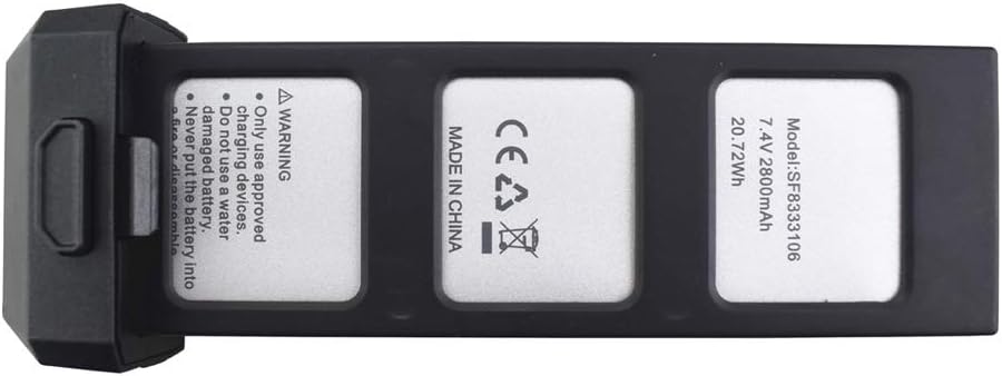 Anbee Batería de Li - Po recargable inteligente de 7,4 V 2800 mAh compatible con Holy Stone HS720 / HS720E RC Quadcopter Drone - Quierox - Tienda Online