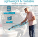 Andador plegable para personas mayores, marco plegable de acero resistente para adultos - Quierox - Tienda Online