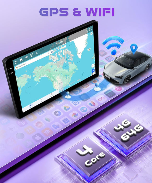 Android 15 Radio estéreo de coche para Ford Escape 2007 - 2012/Mazda, inalámbrico Carplay - Quierox - Tienda Online