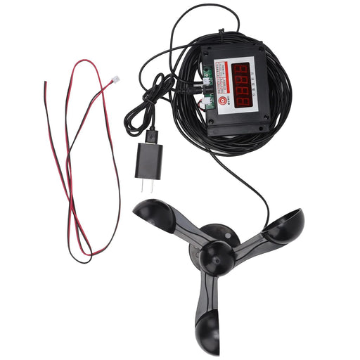 Anemómetro inteligente para grúa torre, medidor de velocidad del viento - Quierox - Tienda Online