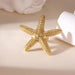 Anillo Abierto Para mujer De Acero Inoxidable Con Diseño De Estrella De Mar - Quierox - Tienda Online