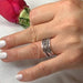 Anillo con diseño multicapa de banda gruesa y ajustable - Quierox - Tienda Online