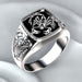 Anillo con diseño retro para hombre y mujer, con galvanoplastia y forma de escorpión, estilo hip hop - Quierox - Tienda Online
