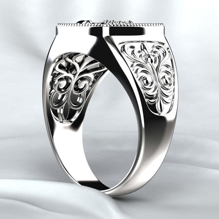 Anillo con diseño retro para hombre y mujer, con galvanoplastia y forma de escorpión, estilo hip hop - Quierox - Tienda Online