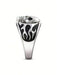 Anillo con forma de calavera, joyería de moda vintage audaz de estilo hip - hop - Quierox - Tienda Online