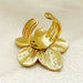 Anillo de flor de Metal de Color dorado para mujeres - Quierox - Tienda Online