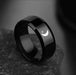 Anillo de grabado de Luna, unisex. - Quierox - Tienda Online
