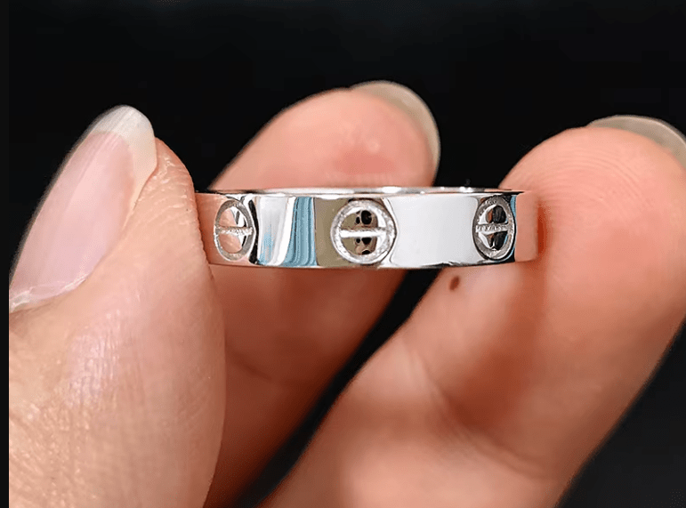 Anillo de tornillo clásico para hombres y mujeres, acero inoxidable - Quierox - Tienda Online