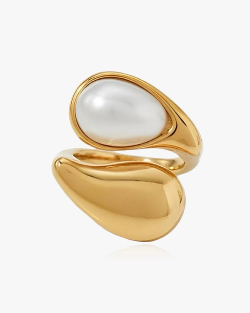 Anillo Diseño llamativo con ojo de tigre natural - Quierox - Tienda Online