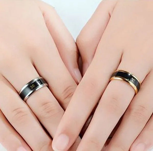 Anillo Inteligente Acero Inoxidable Mide Temperatura - Quierox - Tienda Online