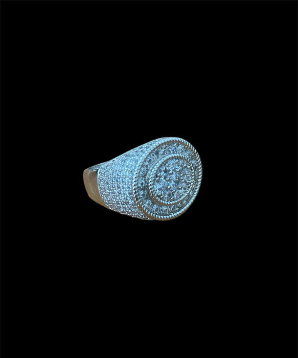 Anillo redondo chapado en acero inoxidable - Quierox - Tienda Online