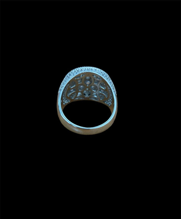 Anillo redondo chapado en acero inoxidable - Quierox - Tienda Online