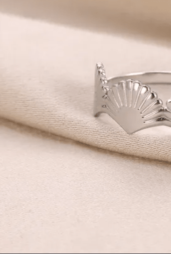 Anillo triple de concha marina, para mujeres - Quierox - Tienda Online