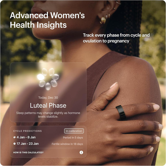 Anillo ULTRAHUMAN AIR: monitor de sueño y actividad física, anillo inteligente para hombres y mujeres - Quierox - Tienda Online