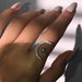 Anillos de luna y estrella para mujer - Quierox - Tienda Online
