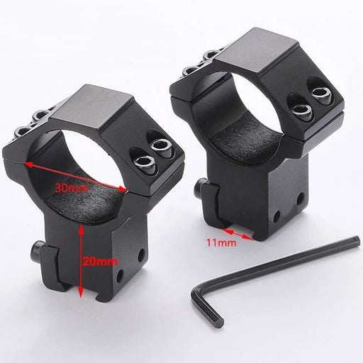 Anillos de montaje para mira telescópica de caza, monturas para mira de Rifle - Quierox - Tienda Online