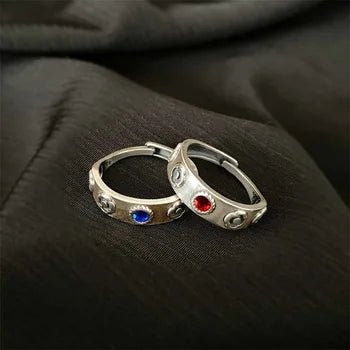 Anillos de pareja ajustables para hombres y mujeres, accesorios - Quierox - Tienda Online