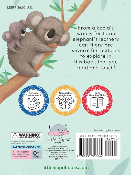Animales salvajes: Un libro táctil - Libro de cartón para niños - Educativo - Quierox - Tienda Online
