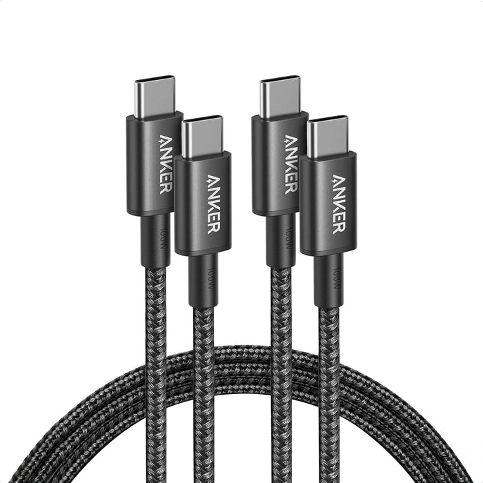 Anker Cable USB C a USB C paquete de 2 cables de carga tipo C de 6 pies - Quierox - Tienda Online