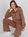 ANRABESS Conjunto de 2 piezas para mujer, sudadera de gran tamaño, pantalones deportivos - Quierox - Tienda Online