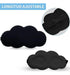 Antifaz de Descanso para Dormir con forma de nube Negro - Quierox - Tienda Online